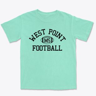 West Point Mississippi Football Premium Heavyweight T-shirt