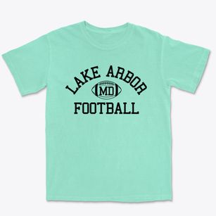 Lake Arbor Maryland Football Premium Heavyweight T-shirt