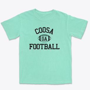 Coosa Georgia Football Premium Heavyweight T-shirt
