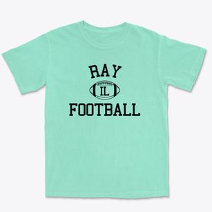 Ray Illinois Football Premium Heavyweight T-shirt