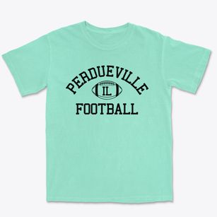 Perdueville Illinois Football Premium Heavyweight T-shirt