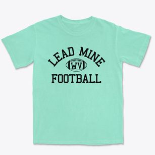 Lead Mine West Virginia Football Premium Heavyweight T-shirt