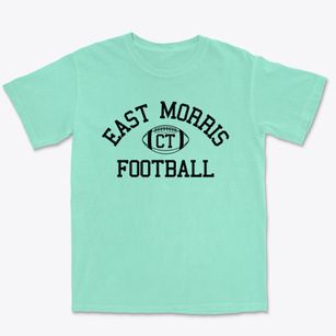 East Morris Connecticut Football Premium Heavyweight T-shirt