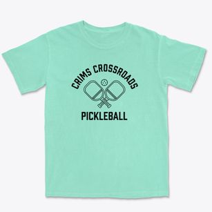 Crims Crossroads North Carolina Pickleball Premium Heavyweight T-shirt