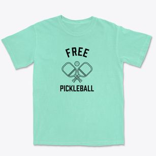 Free Indiana Pickleball Premium Heavyweight T-shirt