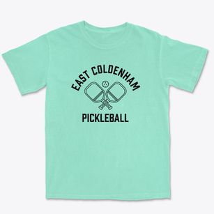East Coldenham New York Pickleball Premium Heavyweight T-shirt