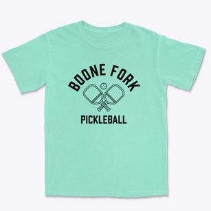 Boone Fork North Carolina Pickleball Premium Heavyweight T-shirt