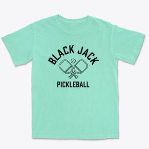 Black Jack North Carolina Pickleball Premium Heavyweight T-shirt