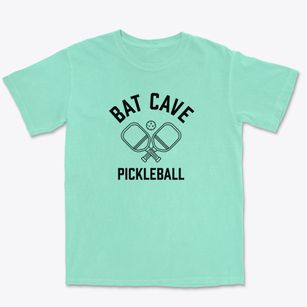 Bat Cave North Carolina Pickleball Premium Heavyweight T-shirt