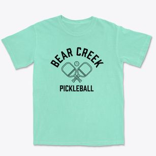 Bear Creek North Carolina Pickleball Premium Heavyweight T-shirt