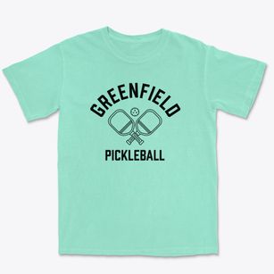 Greenfield New Hampshire Pickleball Premium Heavyweight T-shirt