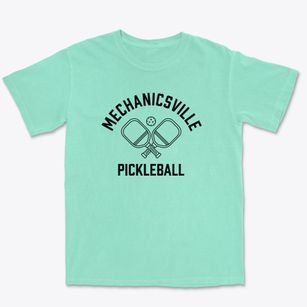 Mechanicsville Maryland Pickleball Premium Heavyweight T-shirt