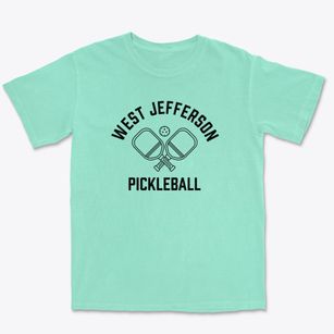 West Jefferson North Carolina Pickleball Premium Heavyweight T-shirt