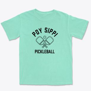 Poy Sippi Wisconsin Pickleball Premium Heavyweight T-shirt
