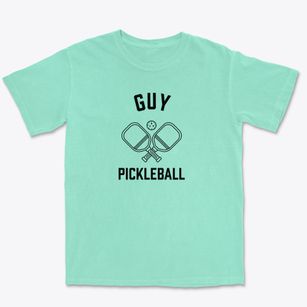 Guy Arkansas Pickleball Premium Heavyweight T-shirt