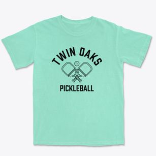 Twin Oaks Missouri Pickleball Premium Heavyweight T-shirt