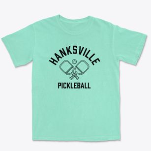 Hanksville Utah Pickleball Premium Heavyweight T-shirt