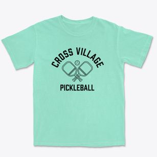 Cross Village Michigan Pickleball Premium Heavyweight T-shirt