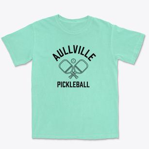 Aullville Missouri Pickleball Premium Heavyweight T-shirt