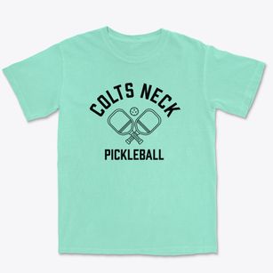 Colts Neck New Jersey Pickleball Premium Heavyweight T-shirt
