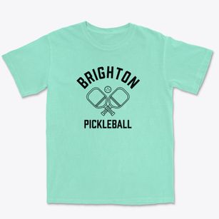 Brighton Utah Pickleball Premium Heavyweight T-shirt