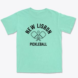 New Lisbon New Jersey Pickleball Premium Heavyweight T-shirt
