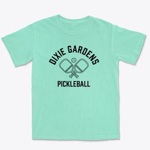 Dixie Gardens Louisiana Pickleball Premium Heavyweight T-shirt