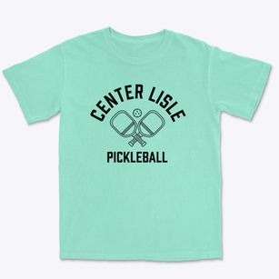 Center Lisle New York Pickleball Premium Heavyweight T-shirt