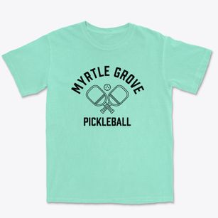 Myrtle Grove North Carolina Pickleball Premium Heavyweight T-shirt