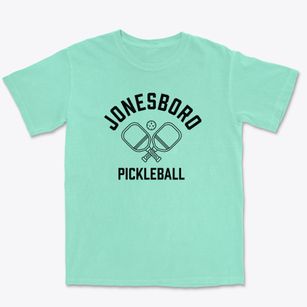 Jonesboro Arkansas Pickleball Premium Heavyweight T-shirt