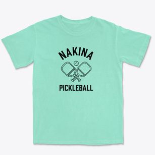 Nakina North Carolina Pickleball Premium Heavyweight T-shirt