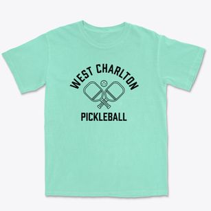 West Charlton New York Pickleball Premium Heavyweight T-shirt