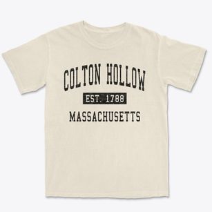 Colton Hollow Massachusetts Classic Established Premium Heavyweight T-shirt