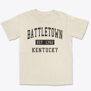 Battletown Kentucky Classic Established Premium Heavyweight T-shirt