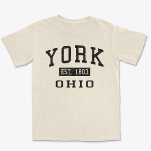 York Ohio Classic Established Premium Heavyweight T-shirt