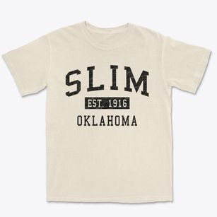 Slim Oklahoma Classic Established Premium Heavyweight T-shirt