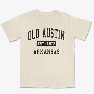 Old Austin Arkansas Classic Established Premium Heavyweight T-shirt