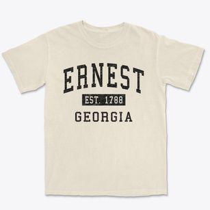 Ernest Georgia Classic Established Premium Heavyweight T-shirt