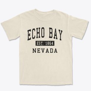 Echo Bay Nevada Classic Established Premium Heavyweight T-shirt