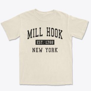 Mill Hook New York Classic Established Premium Heavyweight T-shirt