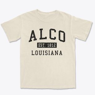 Alco Louisiana Classic Established Premium Heavyweight T-shirt