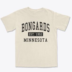Bongards Minnesota Classic Established Premium Heavyweight T-shirt