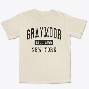 Graymoor New York Classic Established Premium Heavyweight T-shirt