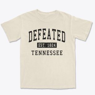 Defeated Tennessee Classic Established Premium Heavyweight T-shirt