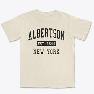Albertson New York Classic Established Premium Heavyweight T-shirt