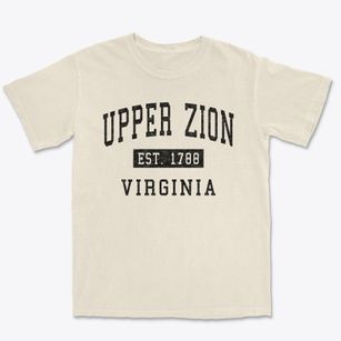Upper Zion Virginia Classic Established Premium Heavyweight T-shirt