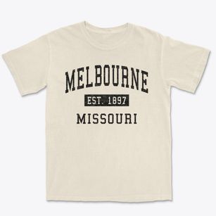 Melbourne Missouri Classic Established Premium Heavyweight T-shirt