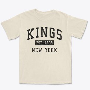 Kings New York Classic Established Premium Heavyweight T-shirt