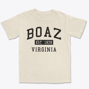 Boaz Virginia Classic Established Premium Heavyweight T-shirt