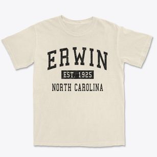 Erwin North Carolina Classic Established Premium Heavyweight T-shirt